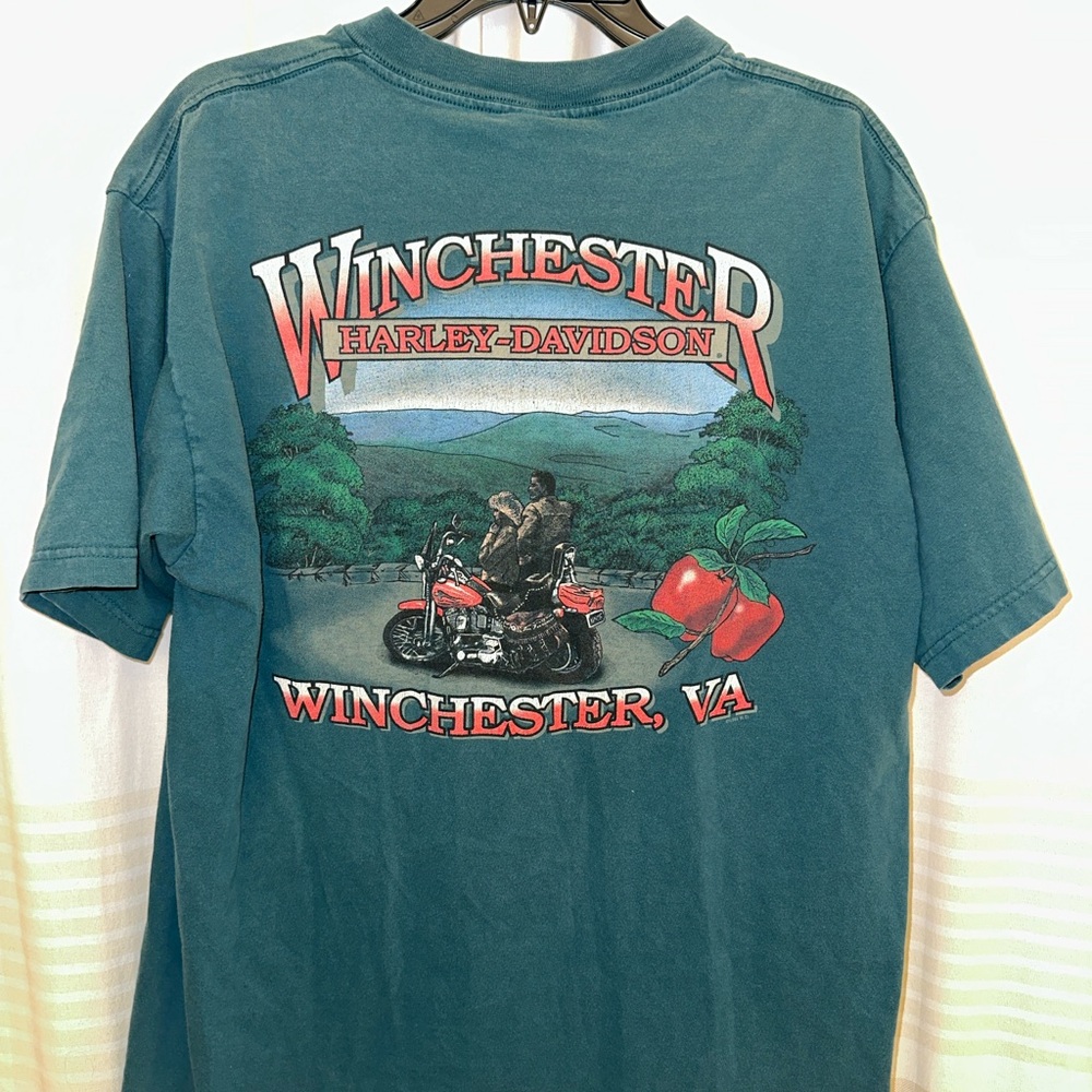 Vintage Winchester, VA Harley Davidson shirt size XL